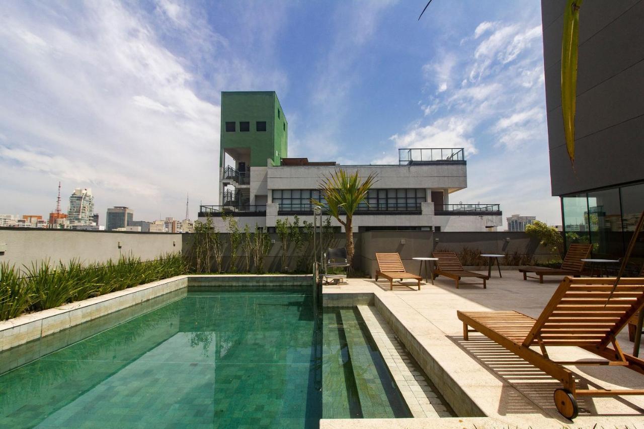 By Dabra - Studios Exclusivos Com Rooftop, Academia E Coworking Perto Da Avenida Paulista São Paulo Exteriör bild
