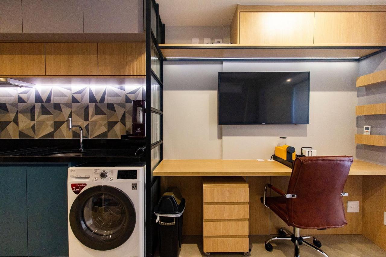 By Dabra - Studios Exclusivos Com Rooftop, Academia E Coworking Perto Da Avenida Paulista São Paulo Exteriör bild